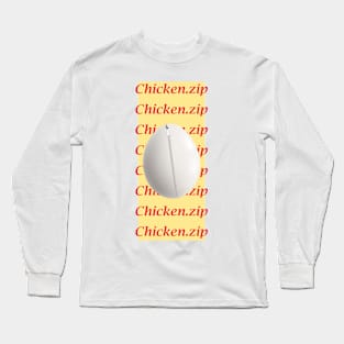 Chicken.zip Long Sleeve T-Shirt